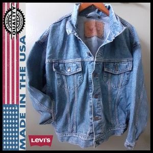 80s/90s Vintage Levi's Denim Jacket | U.S.A Made